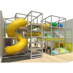 Outdoor Playground Supplier - Commercial Kids Plastic Park Safety Set
