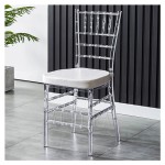 Chiavari Chair Manufacturer - Crystal Clear Plastic Resin Acrylic