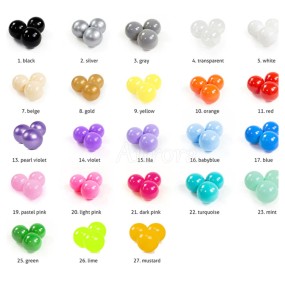 Ball Pit Balls Supplier - Toy 3 Inch Commercial Plastic Elastic