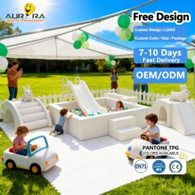 Soft Play Equipment Manufacturer - Indoor Baby Toddler Ball Pit Slide