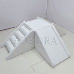 Soft Play Equipment Supplier - Commercial White Climber Set with Bounce