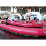 Race Track Manufacturer - Popular Inflatable Track for Bumper Cars