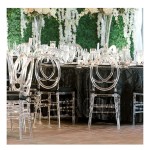 Ghost Chair Factory - Transparent Round Back Crystal Clear Chair