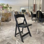 Outdoor Chair Supplier - Garden Folding Resin Chair White