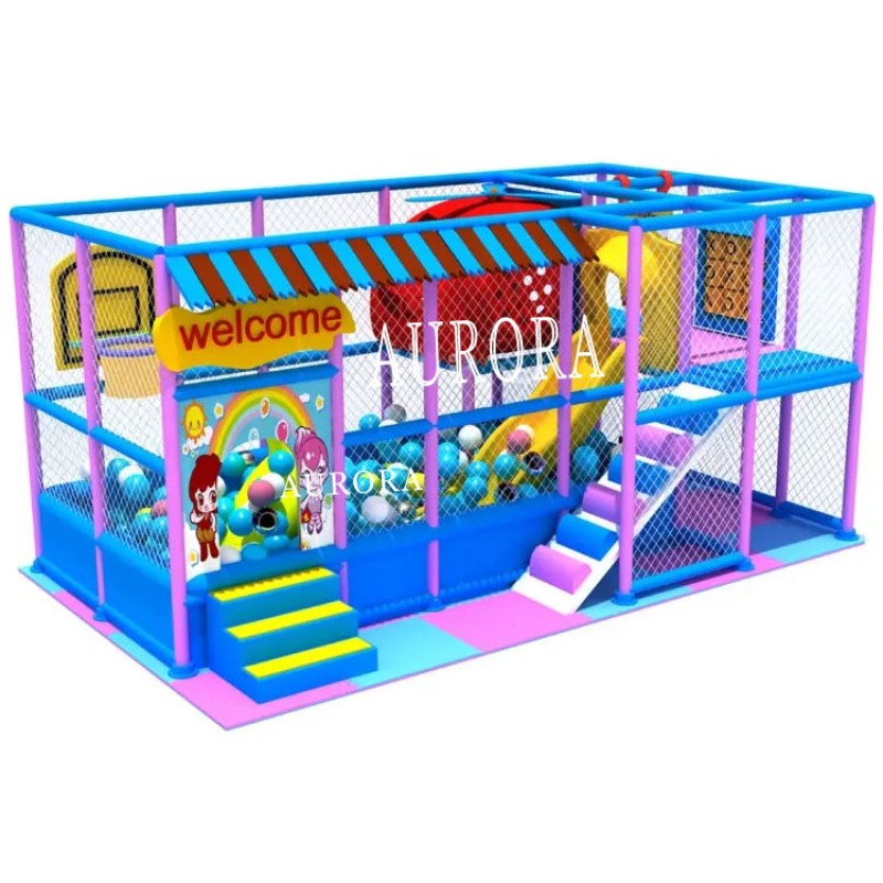 Soft Play Frame Supplier - Hot Sale Climbing Ramp Groundsoft Set