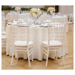 Dining Chair Supplier - Transparent Acrylic Event Party Crystal