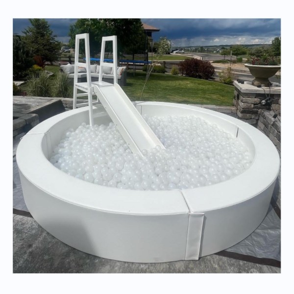 Trampoline Supplier - Popular Round Trampoline with Nets Indoor