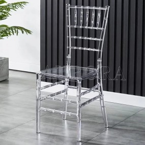 Chiavari Chair Manufacturer - Crystal Clear Plastic Resin Acrylic