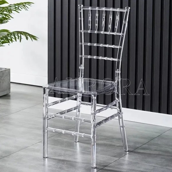 Chiavari Chair Manufacturer - Crystal Clear Plastic Resin Acrylic