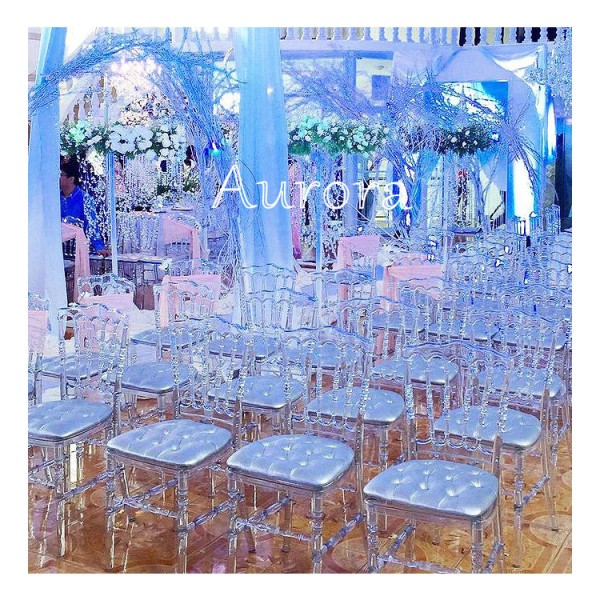 Party Chair Factory - Rental Plastic Crystal Clear Wedding Chair