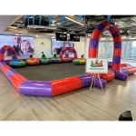 Race Track Factory - Outdoor Bumper Car Speedway Inflatable Go Kart