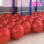 Inflatable Globe Supplier - Gold Large Mirror Sphere Air Sealed