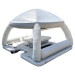 Inflatable Platform Factory - Party Platform Pool Floating Rest Bar