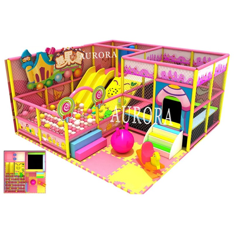 Playground Set Supplier - Commercial Climbing Portable Soft Play Frame