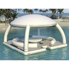 Inflatable Platform Factory - Party Platform Pool Floating Rest Bar