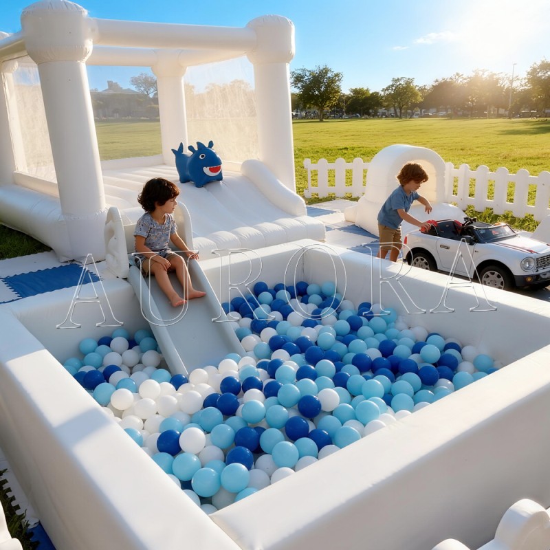 Indoor Playground Supplier - Baby Toddler Soft Play Set Ball Pit Slide
