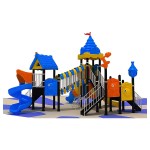 Amusement Park Ride Factory - Outdoor Large Metal Slides Steel