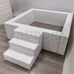 Soft Play Equipment Supplier - Commercial White Climber Set with Bounce