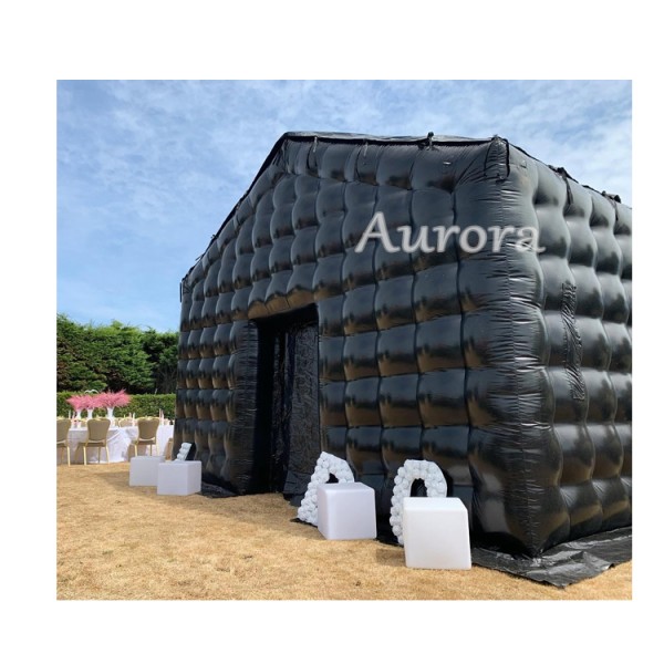 Inflatable Tent Manufacturer - Outdoor Party Tent Black Nightclub Giant