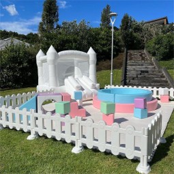 Party Rental Supplier - Hot Sale Small Bounce House Double Ball Pit