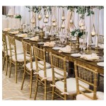 Dining Chair Supplier - Transparent Acrylic Event Party Crystal