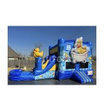 Jumping Castle Manufacturer - Outdoor Inflatable Castle Combo Slide