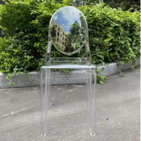 Ghost Chair Factory - Clear Crystal Tiffany Stackable Plastic