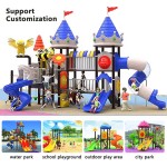 Amusement Park Ride Factory - Outdoor Large Metal Slides Steel