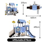 Playground Equipment Manufacturer - Hotel Outdoor Wirerope Park Resort