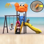 Playground Equipment Factory - Small Outdoor Plastic Slide Kindergarten