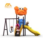 Playground Equipment Factory - Small Outdoor Plastic Slide Kindergarten