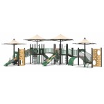Modular Playground Supplier - Budget Friendly Pirate Ship PE Board