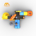 Amusement Park Manufacturer - Pirate Ship Theme Large Outdoor Slide