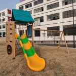 Playground Equipment Manufacturer - Indoor Swing Slide Combination Outdoor