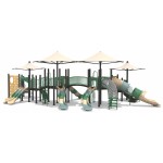 Modular Playground Supplier - Budget Friendly Pirate Ship PE Board