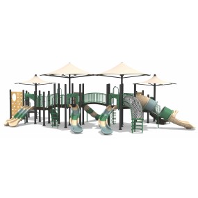 Modular Playground Supplier - Budget Friendly Pirate Ship PE Board