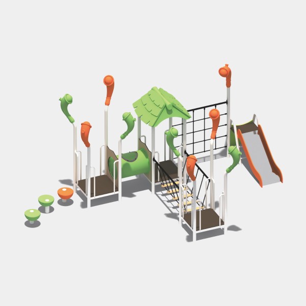 Playground Climber Supplier - Thrilling Net Climbers Group Play