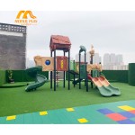Amusement Equipment Supplier - New Space Kid's Slide Outdoor Playground