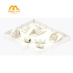 Playground Toy Factory - Hot Sales Plastic Drilling Tunnel Arched