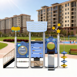 Playground Equipment Manufacturer - Hotel Outdoor Wirerope Park Resort