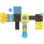 Playset Manufacturer - Themed Jungle Adventure PE Board Climber