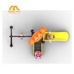 Playground Equipment Factory - Small Outdoor Plastic Slide Kindergarten