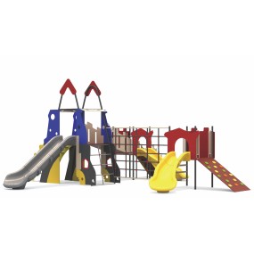 Monkey Bars Manufacturer - Integrated Monkey Bars Custom Home Playground