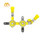 Playground Slide Supplier - 2025 New Space Theme Kid's Slide Outdoor