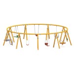 Swing Set Factory - Budget Friendly Metal Swing Set Compact Yards