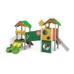 Outdoor Climber Factory - Affordable Green Forest PE Board Sandpit
