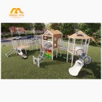 Playground Equipment Factory - Nature Themed Combination Slide Outdoor