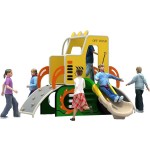 Water Playground Factory - Durable Kids Water Tower Double Slides