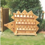 Playground Equipment Manufacturer - Castle Themed Red Blue PE Board