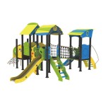 Playset Manufacturer - Themed Jungle Adventure PE Board Climber